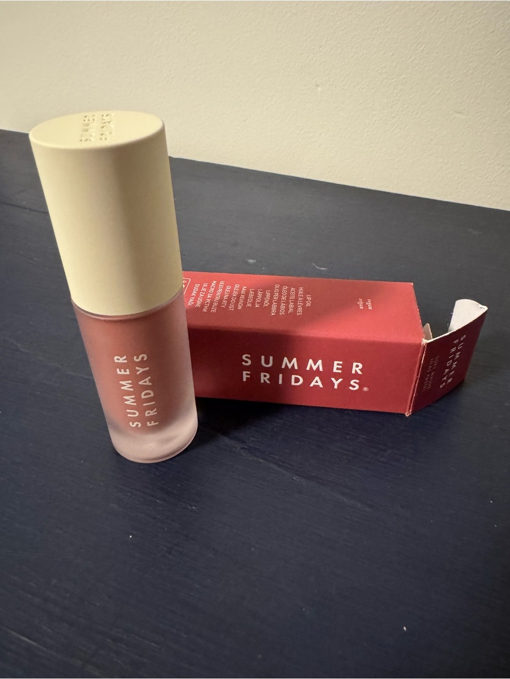 Summer Fridays Lip oil soft Mauve